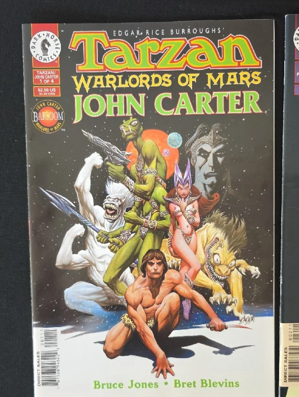 Dark Horse Tarzan Comic Books (3)